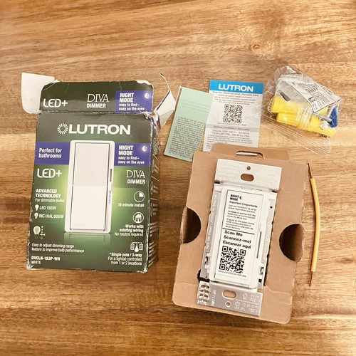 Lutron diva led - led+, switch