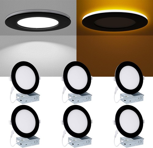 Pack 5cct led recessed - 6'',