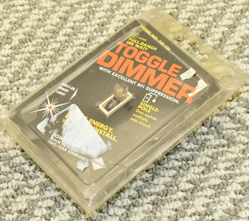 Vintage dynapak toggle dimmer - dynapak,