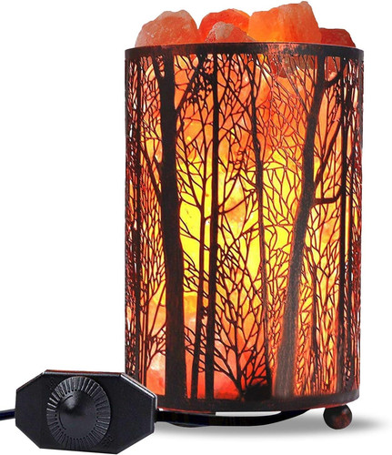 Himalayan salt lamp rock - himalayan, lamp-rock-night