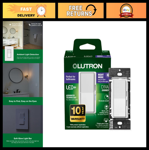 Led dimmer switch with - switch,