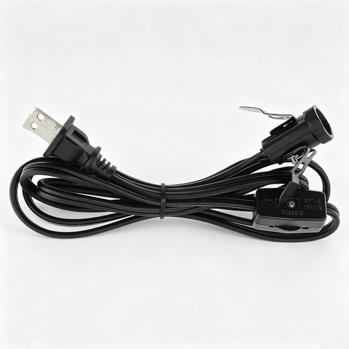 Lamp cord replacement with - cord,