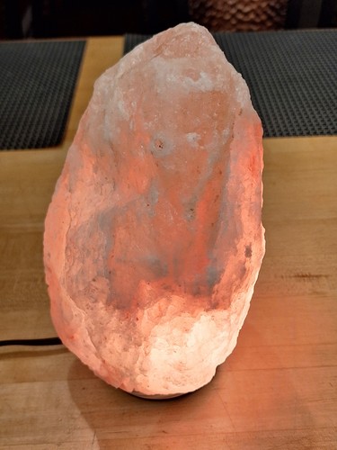 Himalayan salt lamp in - lamp,