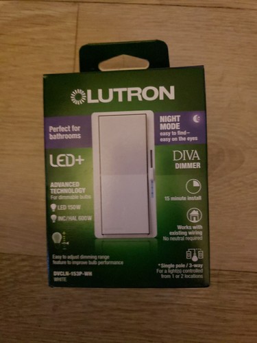 Diva led dimmer switch - led+, with