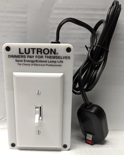 Lutron dimmer switch demo - dimmer, box