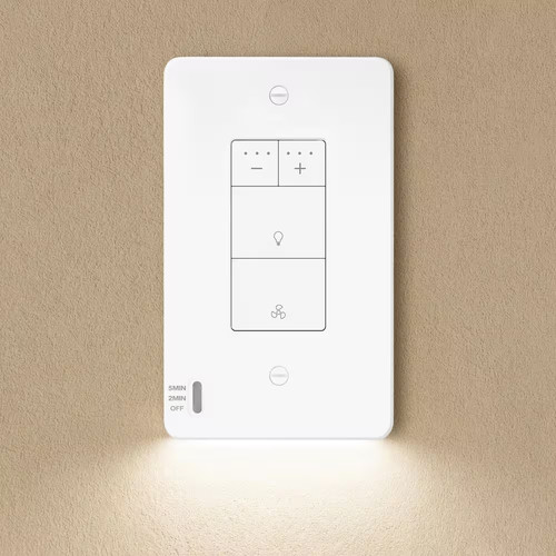 Function dimmer switch with - 5-function,