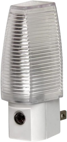 Compact white plug night - white,
