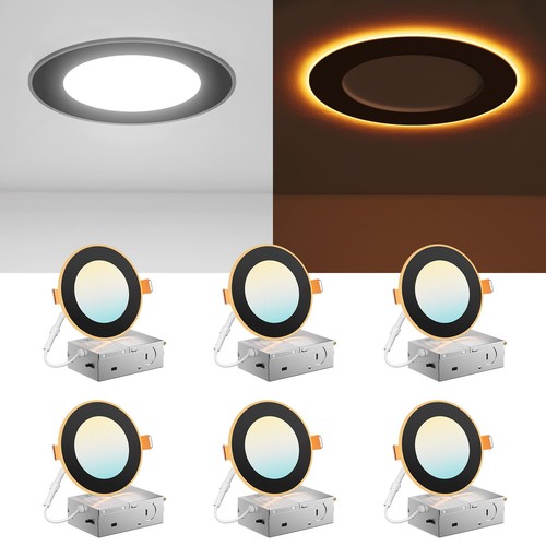 Pack 5cct led recessed - pack,