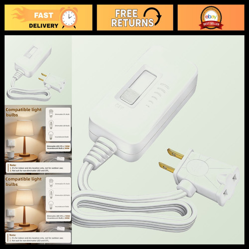 Plug dimmer switch for lamp - plug,
