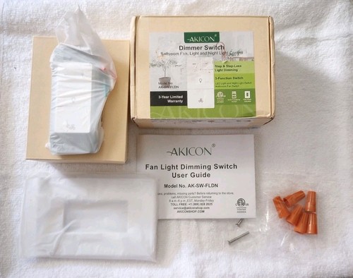 Akicon fan light dimming - akicon,