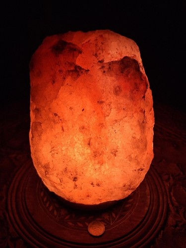 Himalayan salt lamp - himalayan,